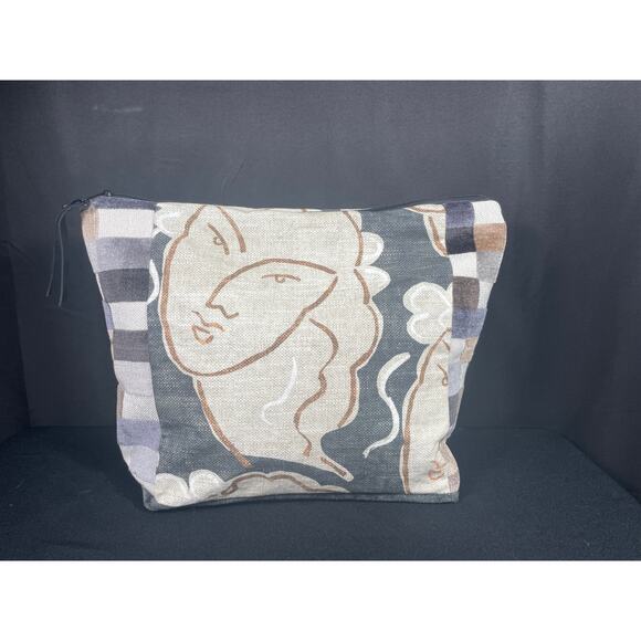X Large Unique Bag Matisse inspired Upholstery Fabric, One of a Kind, Handmade - Picture 1 of 6